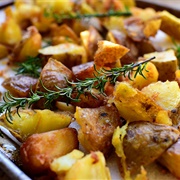 Sautéed Rosemary Garlic Potatoes
