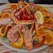 Scampi Alla Catalana