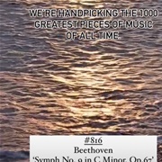 #816 Symphony Number 9 in C Minor Op 67 by Ludwig Von Beethoven