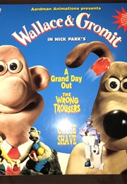 Wallace & Gromit: 3 Adventures! Laserdisc (1997)