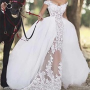 Detachable Full Ballgown Skirt