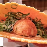 Takoyaki Rice Cracker