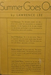 Summer Goes on (Lawrence Lee)