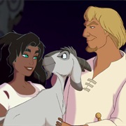 Esmeralda Rescues Phoebus and Hides Him