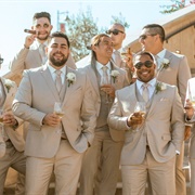 Tan Wedding Suits