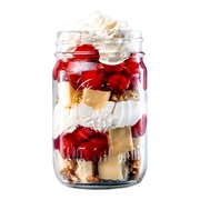 Cherry Cheesecake Jar