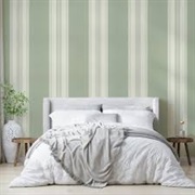 Multiline Stripe Wallpaper Accent Wall