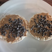 Peanut Butter Chocolate Rice Cakes