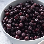 Frozen Huckleberries