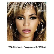 #1088 Irreplaceable by Beyonce