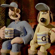 Wallace & Gromit in Anti-Pesto Uniform (Curse of the Were--Rabbit 2005)