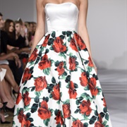 "Two-Tone" but Mixed Solid and Floral