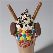 Candy Rocket Sundae