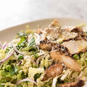 Lemon, Parmesan, Cabbage, and Chicken Salad