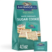 Ghirardelli White Chocolate Sugar Cookie Squares
