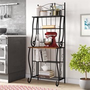 Baker's Rack in Kitchen