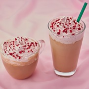 Ruby Chocolate Mocha Latte