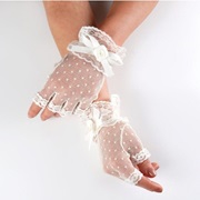 Half-Finger Gloves on Bride
