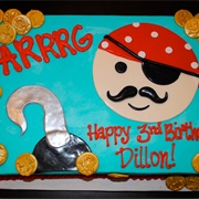 Pirate Birthday Cake