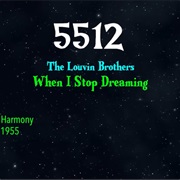 #8794 When I Stop Dreaming by the Louvin Brothers