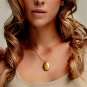 Locket Worn by Bride