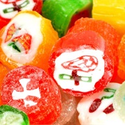 Christmas Cut Rock Candy