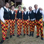 Wild Patterns for Groomsmen Outfit