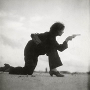 Republican Militiawoman Training on the Beach, Outside Barcelona (Gerda Taro)
