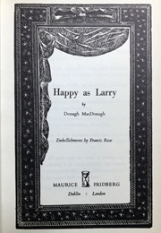 Happy as Larry (MacDonagh, Donagh)