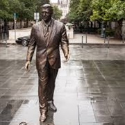 Ronald Reagan Statue, Budapest, Hungary