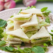 Cucumber Tea Sandwich