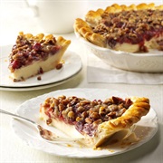 Cranberry Cheese Nut Pie