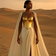 Metallic Bodice Wedding Dress