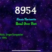 #9721 Head Over Feet by Alanis Morrissette