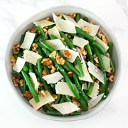 Green and White Food