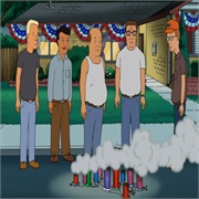 King of the Hill: "Born Again on the Fourth of July" (S13,E14)