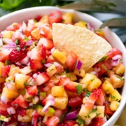 Strawberry Pineapple Salsa
