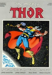 Marvel Graphic Novel #32 - Thor: I, Whom the Gods Would Destroy (1987) (Christopher Priest)