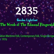 #8093 the Wreck of the Edmund Fitzgerald by Gordon Lightfoot