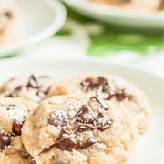 Chewy Coconut Chocolate Chip Cookies