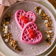 Heart's Desire Waffles