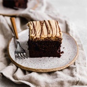 Chocolate Cake With Peanut Butter Frosting