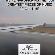 #987 Leaving on a Jet Plane by John Denver