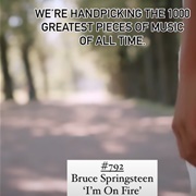 #792 I'm on Fire by Bruce Springsteen