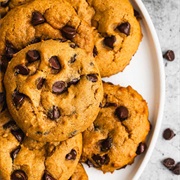 Soft Pumpkin Chocolate Chip Cookie