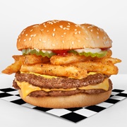 Double Fry Lover's Burger