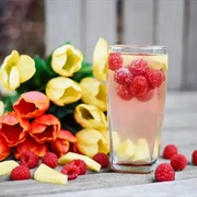 Raspberry and Mango Water