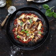 Black Stuffed Crust Pizza (Ecto Stuffed Crust Pizza)