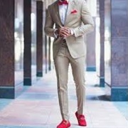 Bright Color Shoes at Wedding