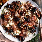 Balsamic Roasted Figs With Burrata